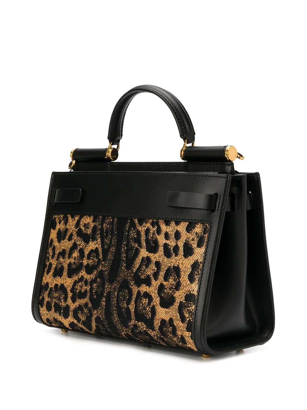 Sicily 62 leopard print tote bag - 3