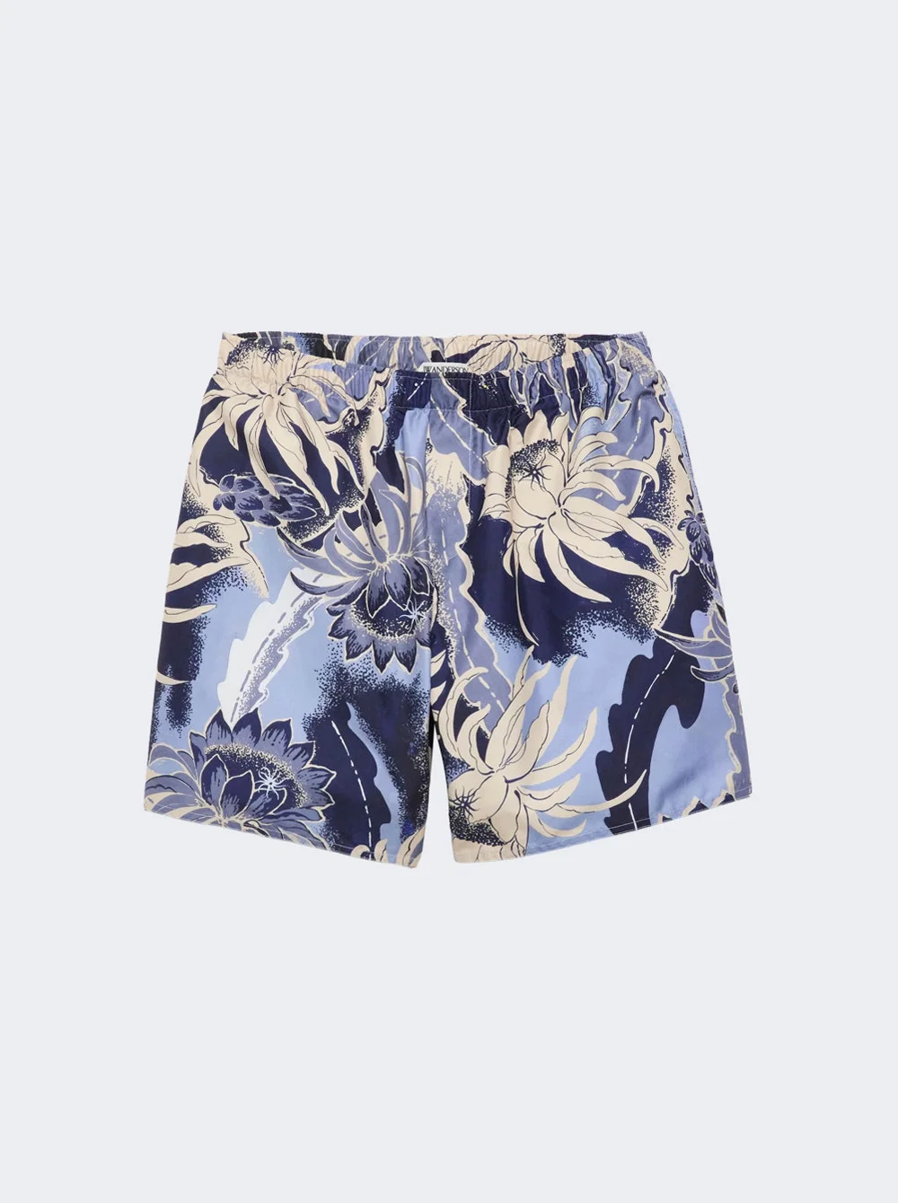 Swim Shorts Sapphire Blue Hawaiian Print - 1