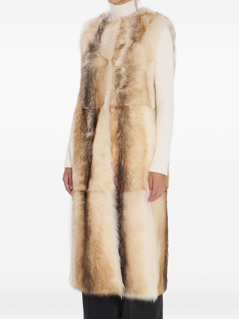 Yves Salomon lamb fur vest outlook
