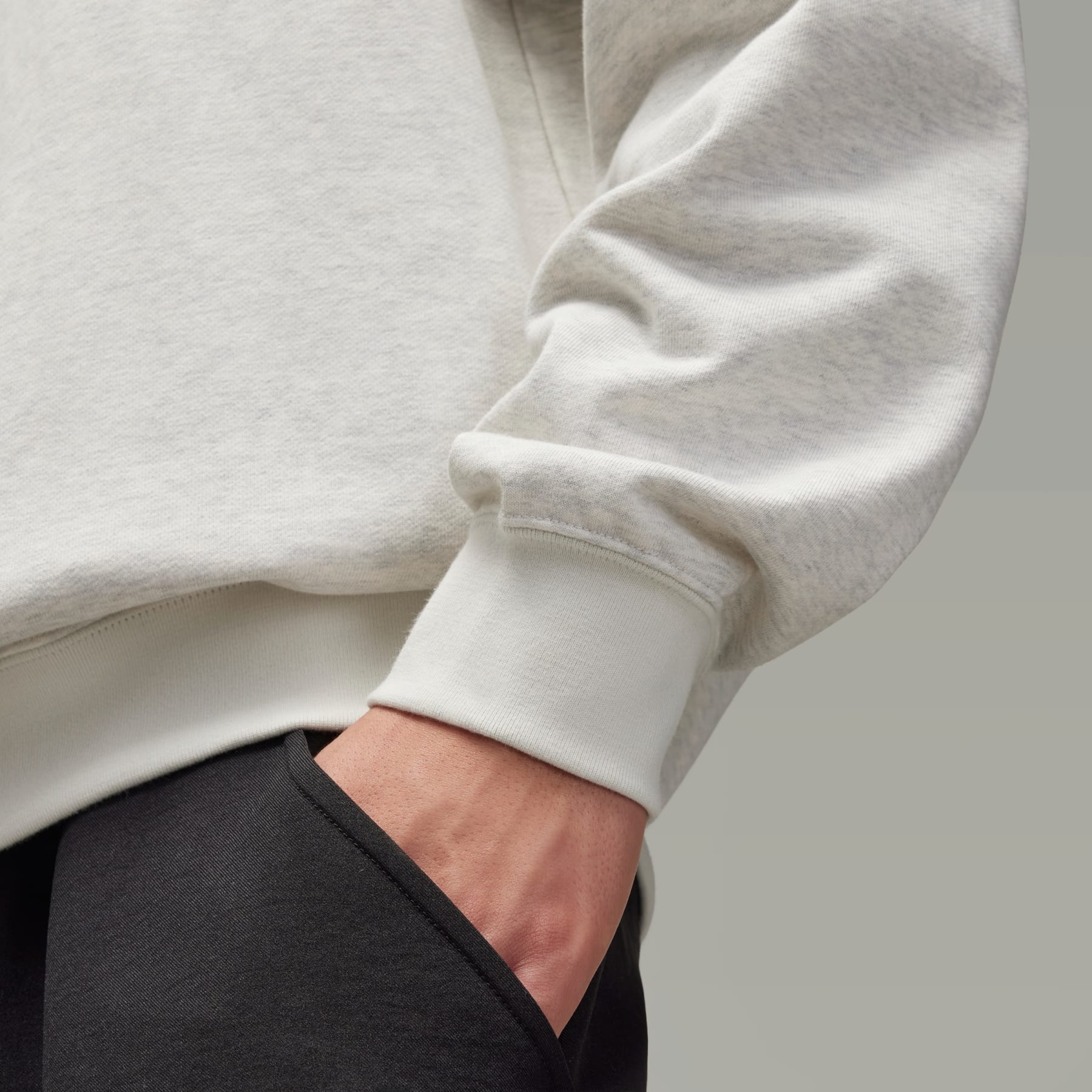 Y-3 French Terry Crew Sweater - 6