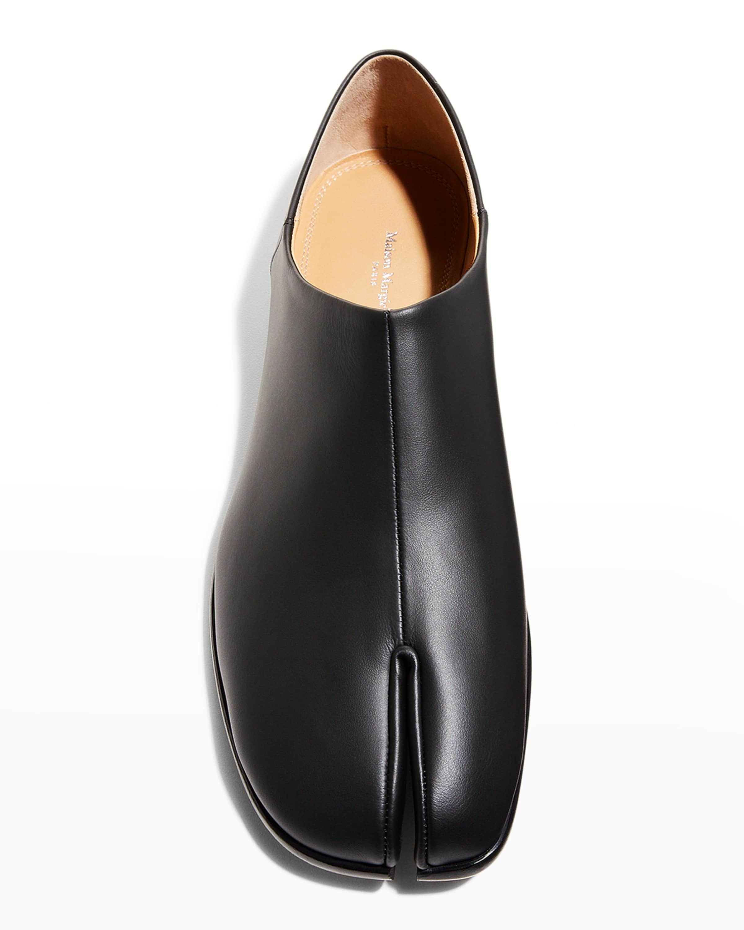 Maison Margiela Men's Tabi Split-Toe Leather Loafers neimanmarcus  REVERSIBLE