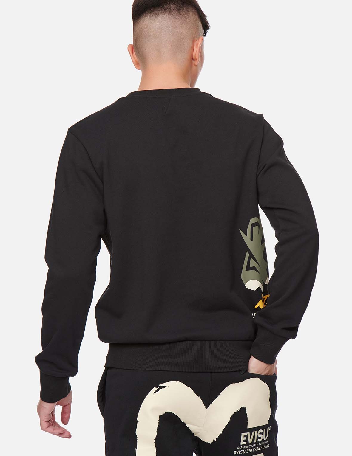 CAMOUFLAGE GODHEAD PRINT SWEATSHIRT - 4