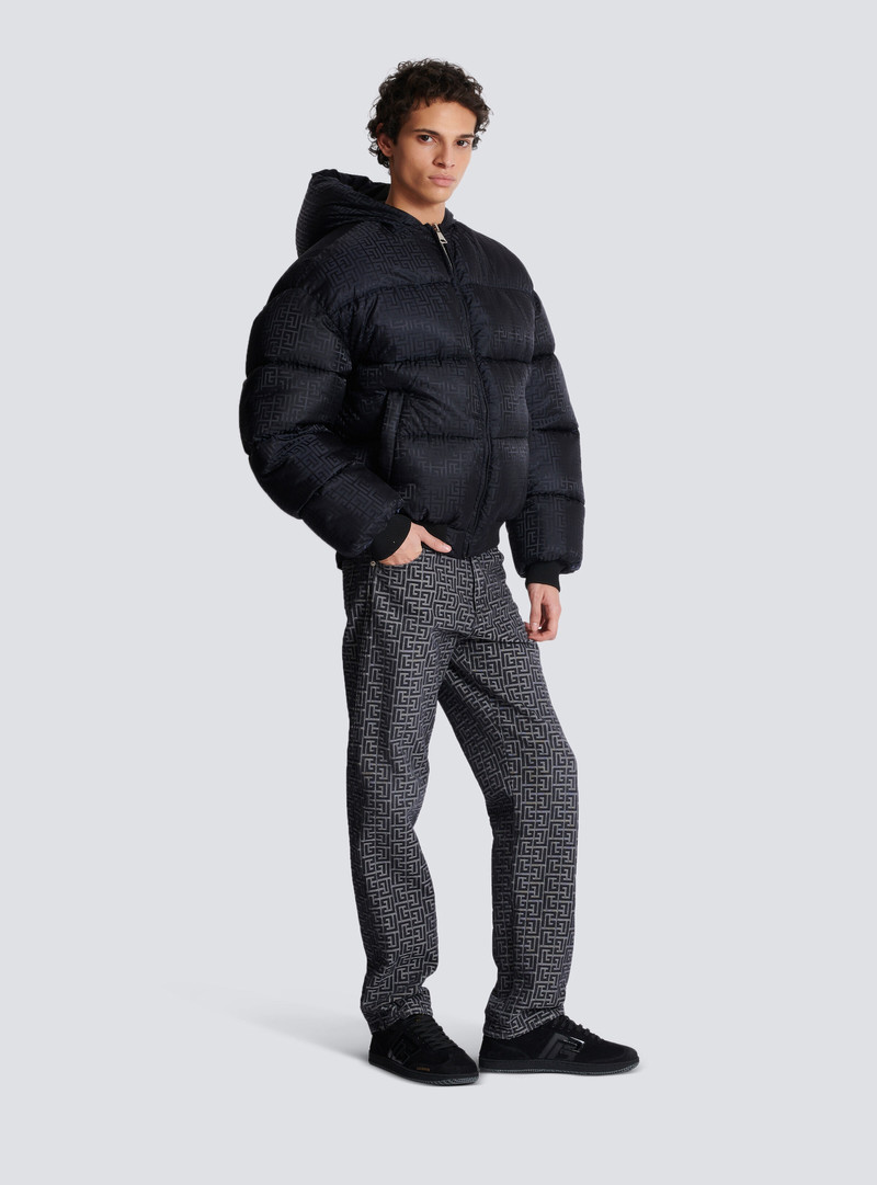 PB Labyrinth jacquard nylon puffer jacket 3