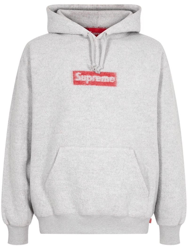 Inside Out Box Logo "Heather Grey" hoodie - 1