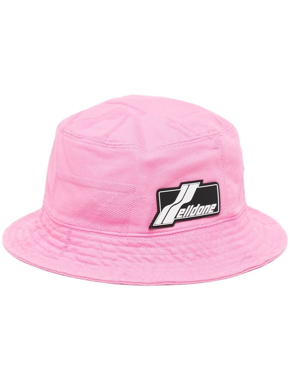 logo-patch bucket hat - 1