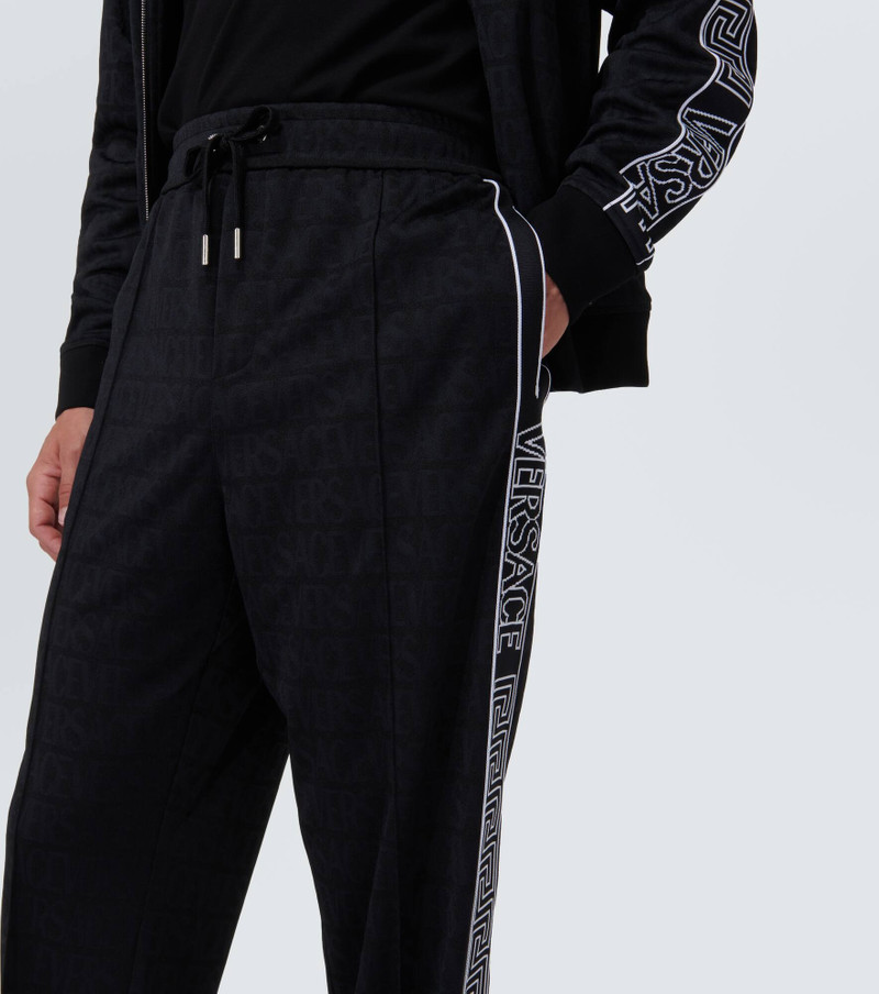 Versace Allover jacquard sweatpants 5
