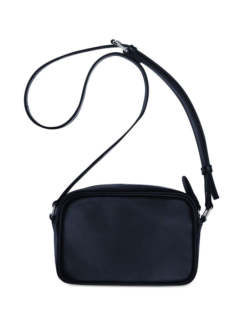 logo leather camera bag - 2