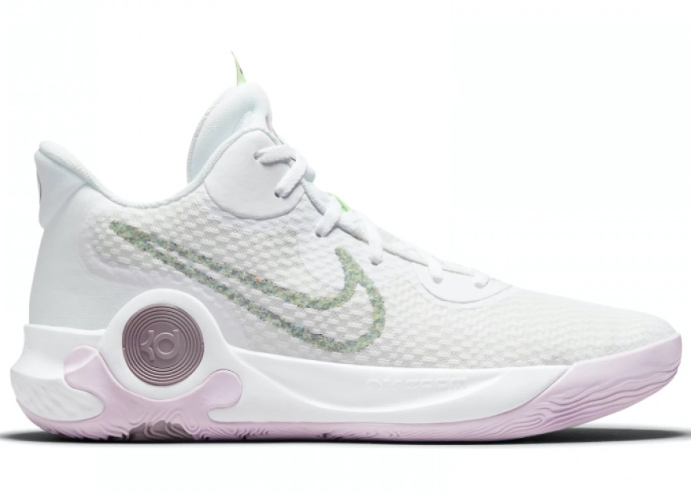 Nike KD Trey 5 IX White Light Purple - 1