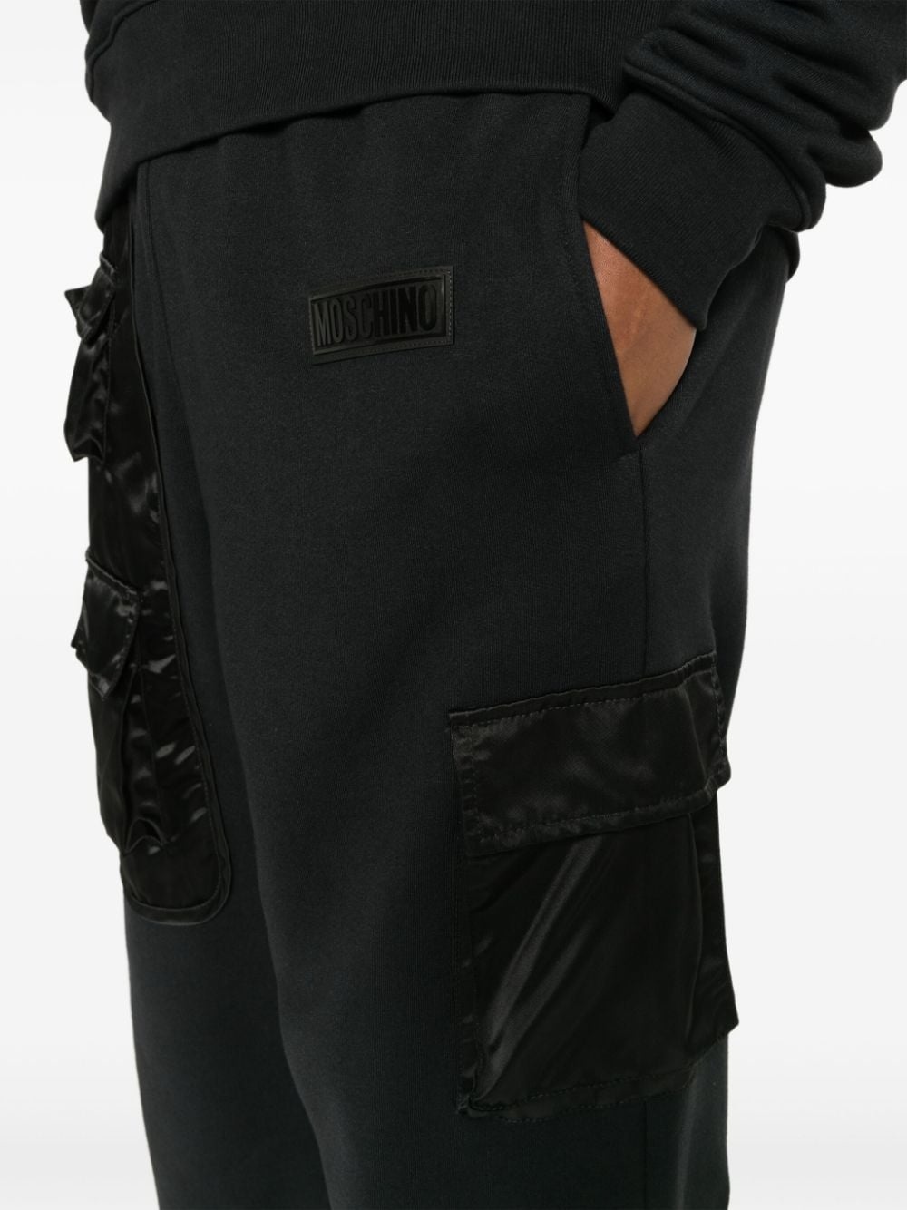 cargo cotton track pants - 5