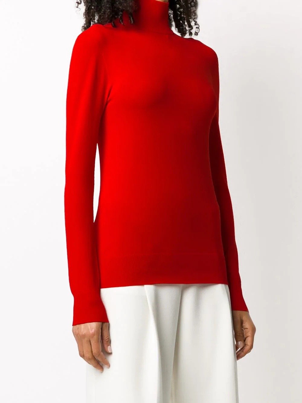 turtleneck knitted top - 3