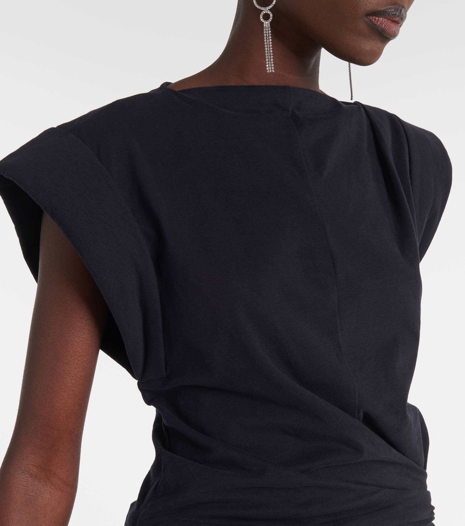 Maisan cotton jersey tank top - 4