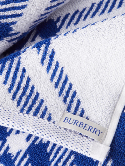 Burberry Checked cotton-terry towel outlook