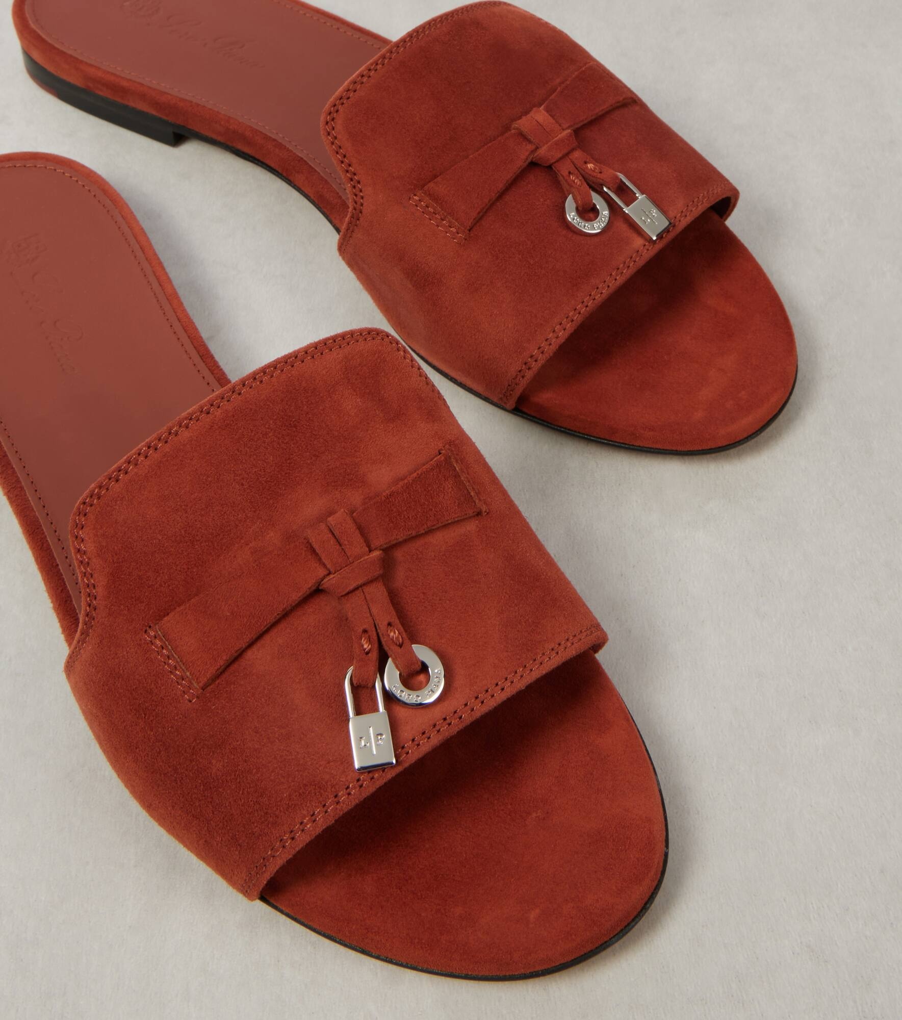 Summer Charms suede sandals - 5