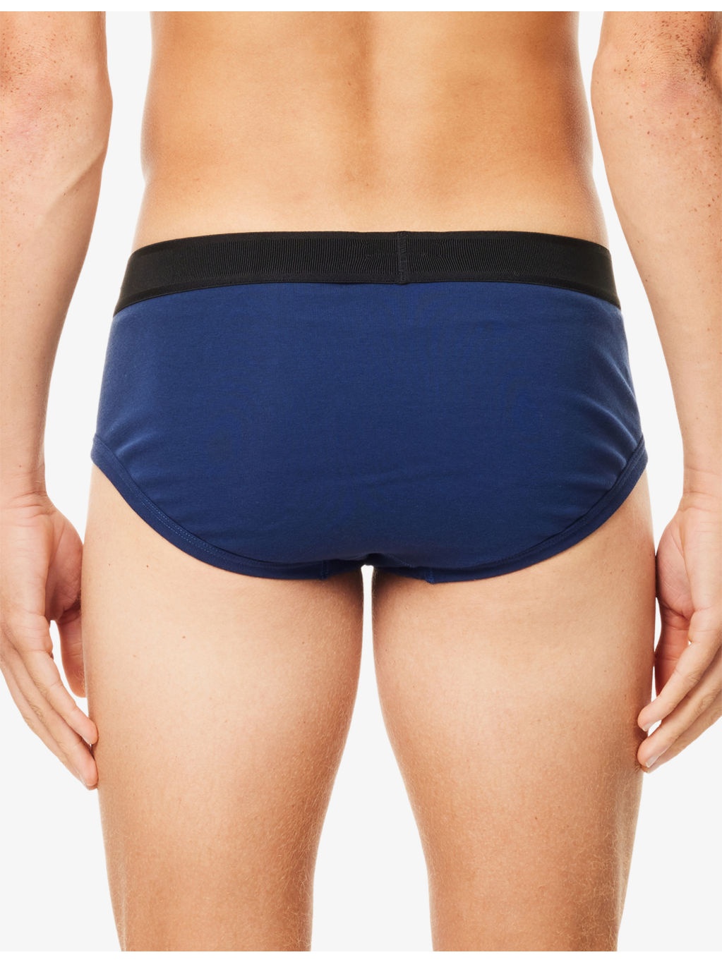 Branded-Waistband Cotton-Jersey Briefs - 3