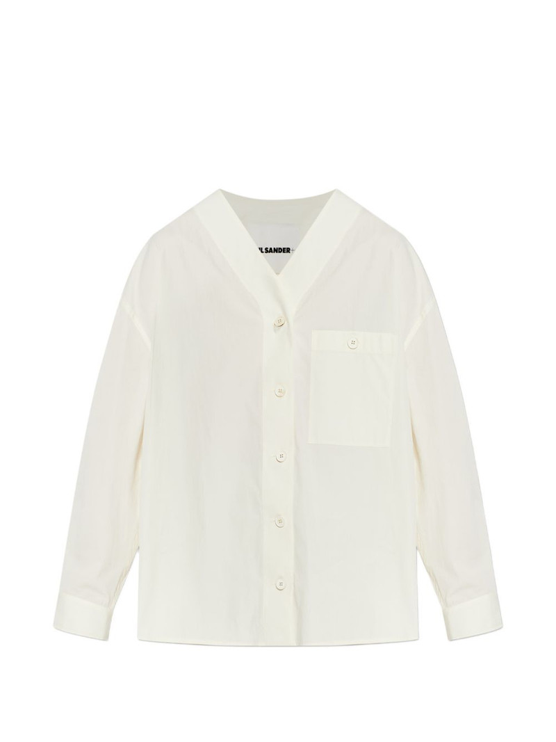 chest-pocket buttoned shirt 1