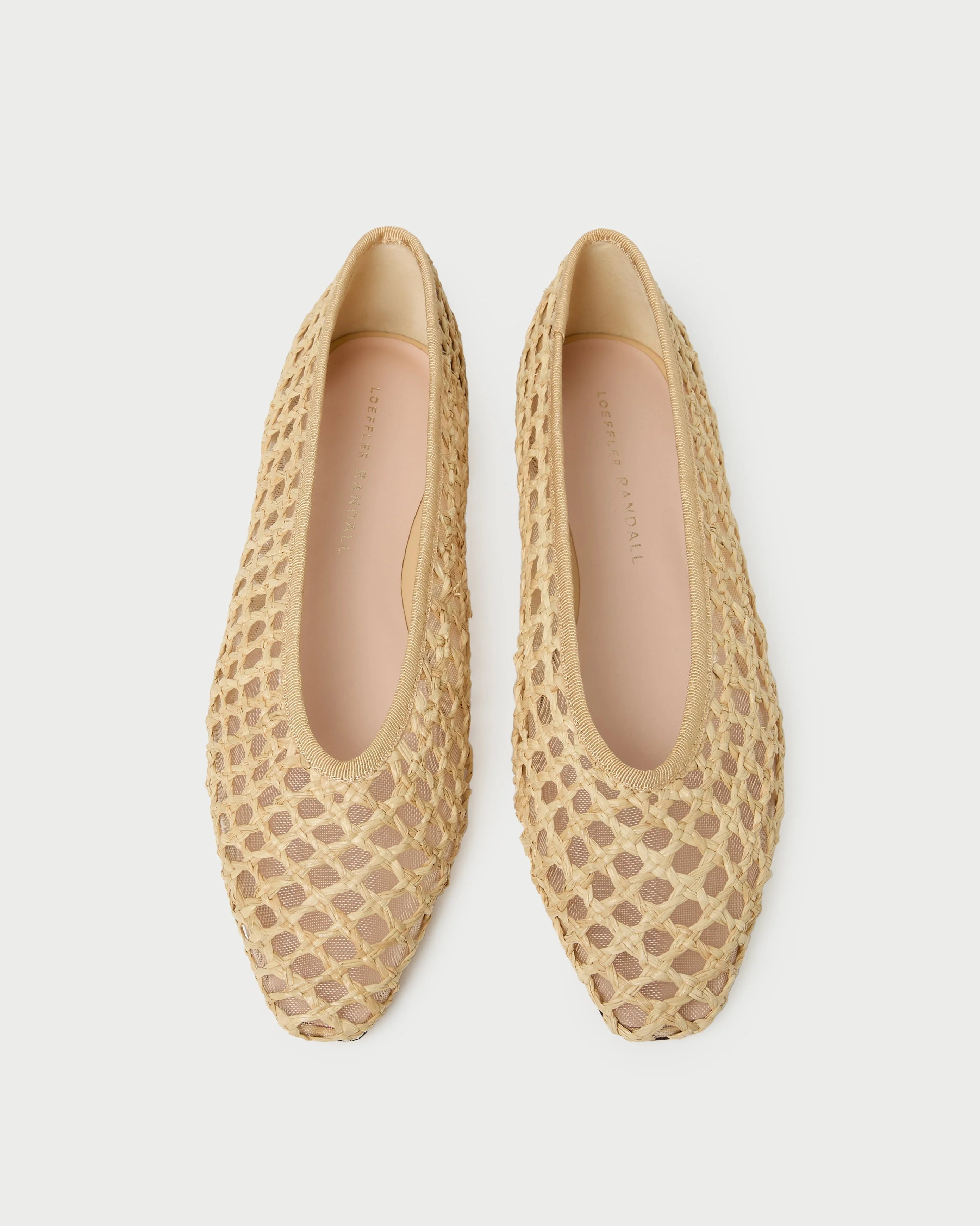 Emery Natural Crochet Ballet Flat - 1