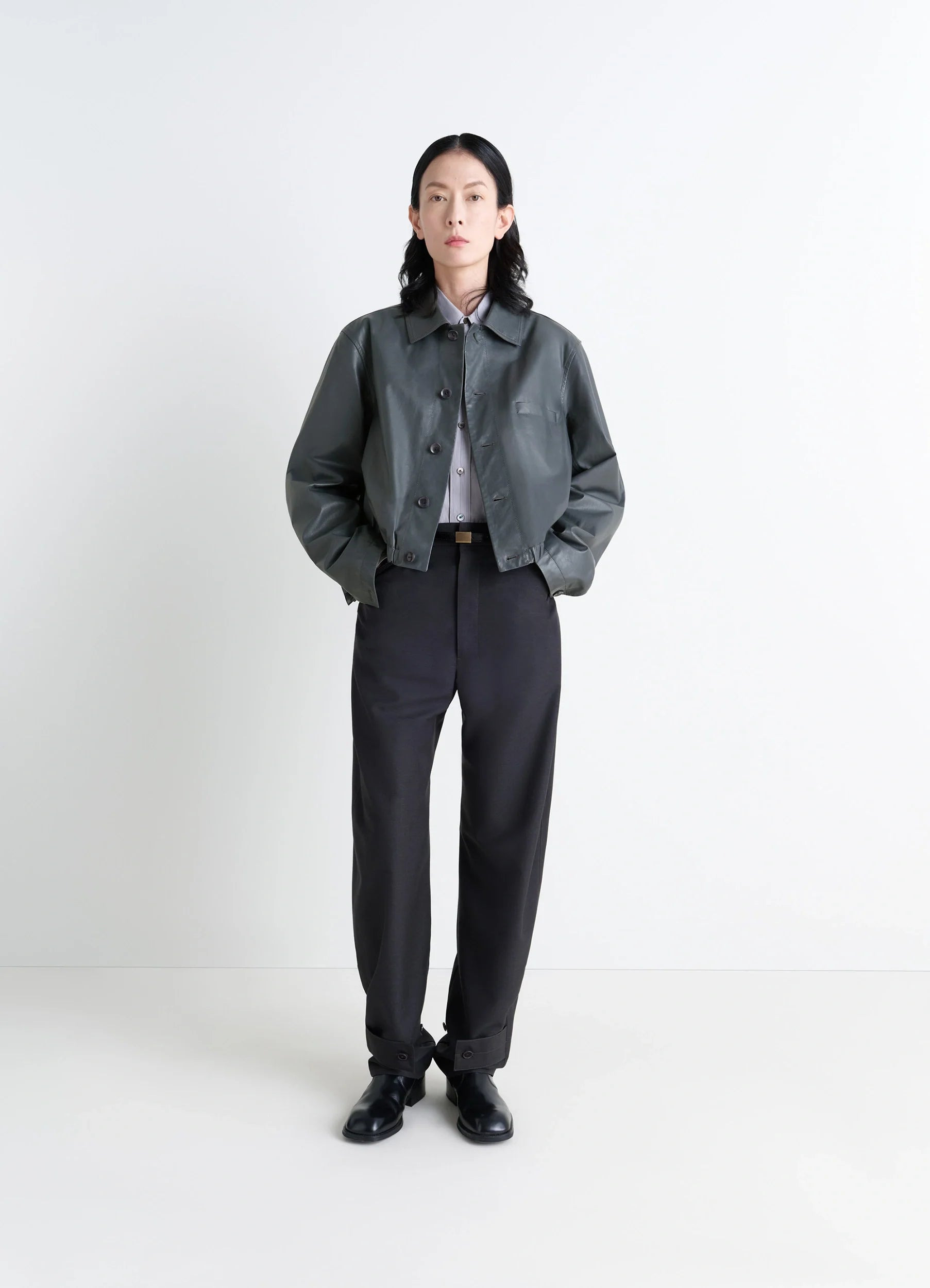 SOFT LEATHER BLOUSON - 3