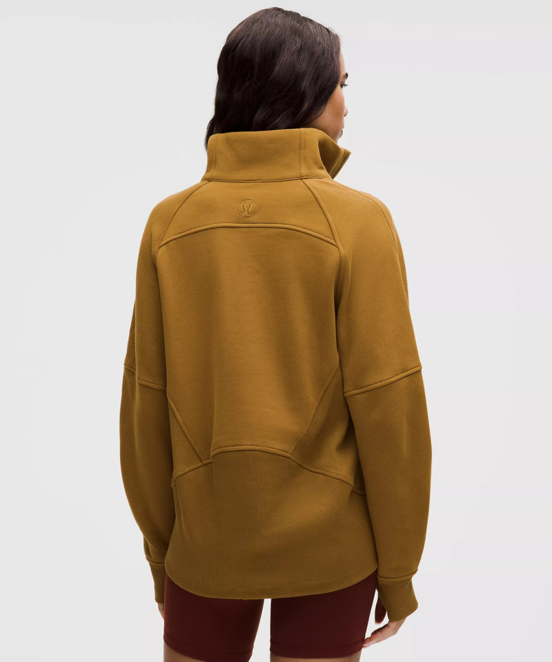 Scuba Oversized Funnel-Neck Half Zip *Long 3