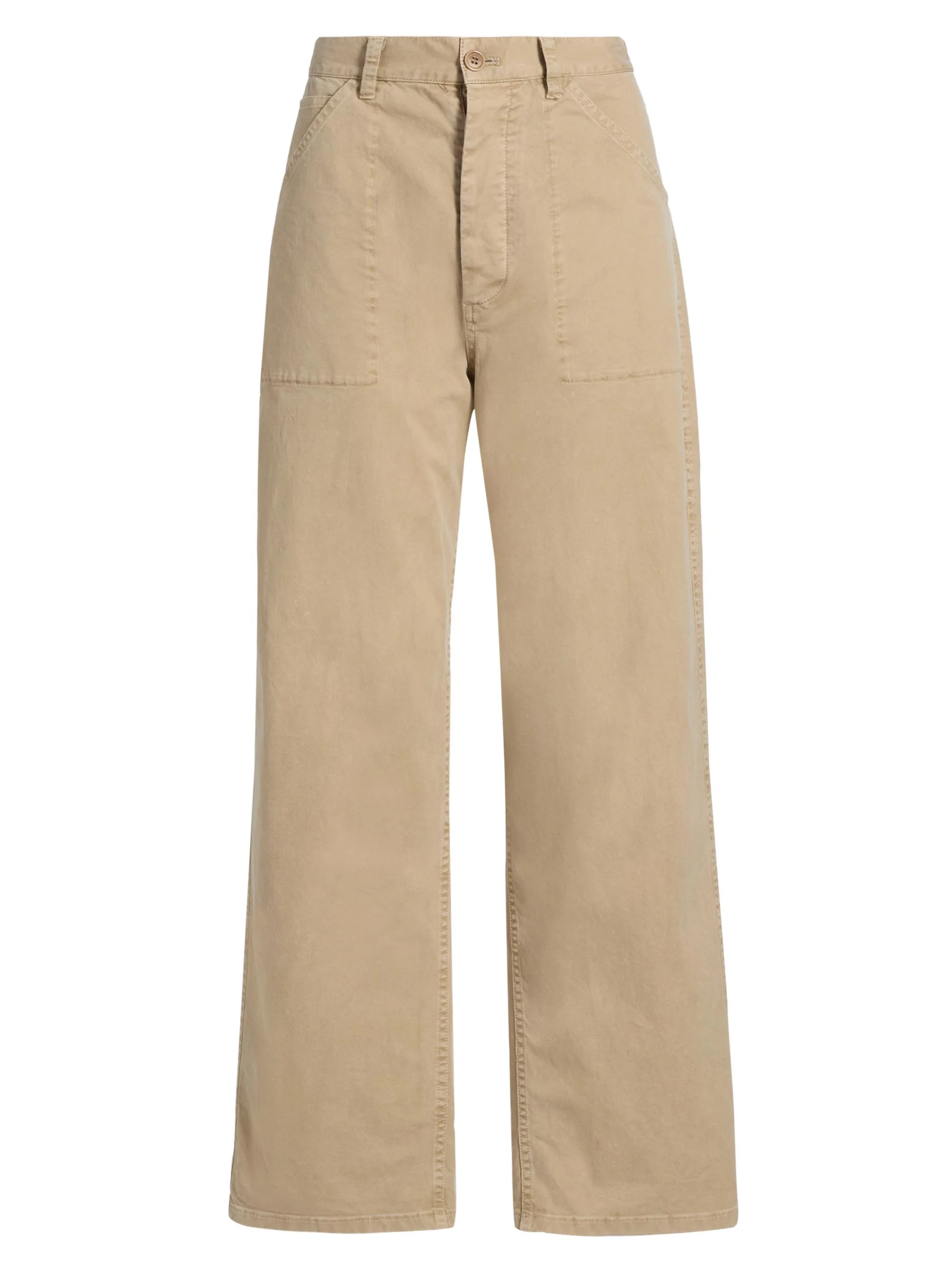 Women's Whitney Stretch Cotton Pants - Vintage Washed Solstice - 1