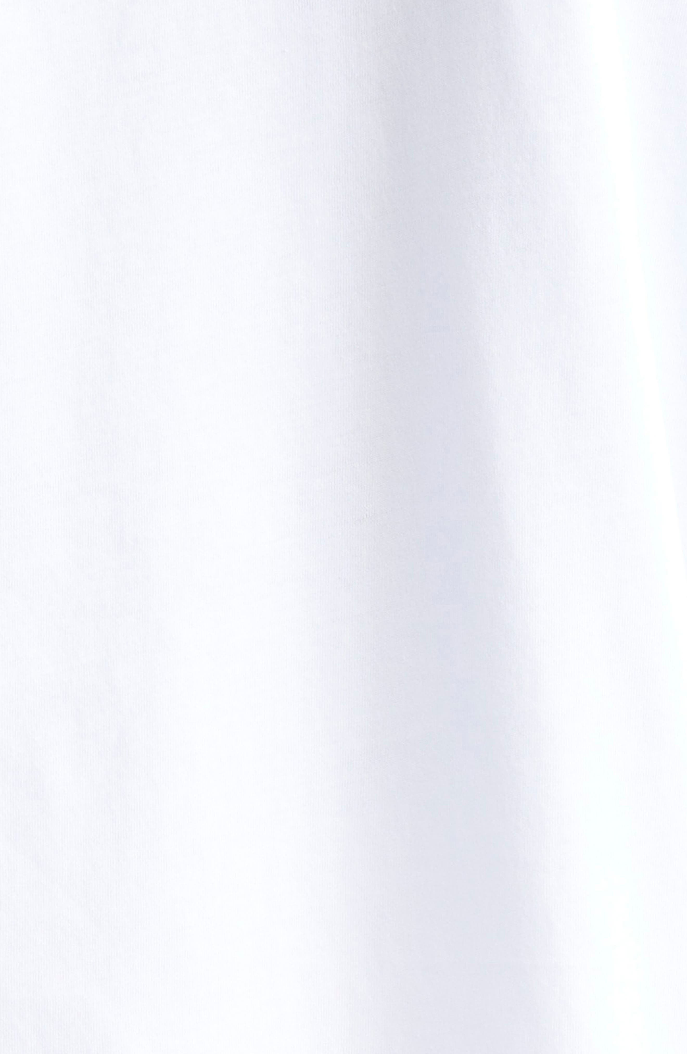 Dries Van Noten Hebitta Bow Neck Short Sleeve T-Shirt in White at Nordstrom - 7