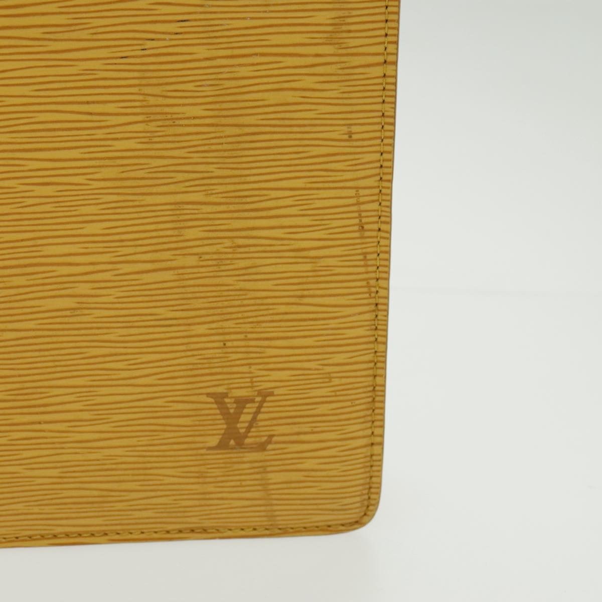 LOUIS VUITTON Epi Sac Plat Hand Bag Yellow M52079 - 2
