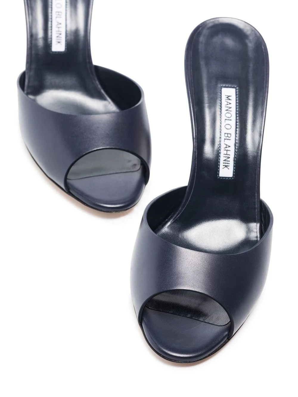 Jadarona 70mm leather mules - 2