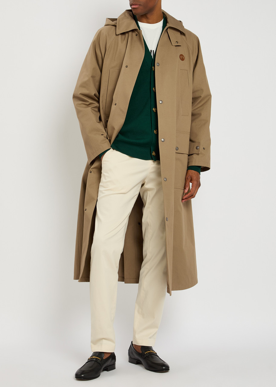 Valentino Garavani Hooded Cotton-gabardine Coat - 4