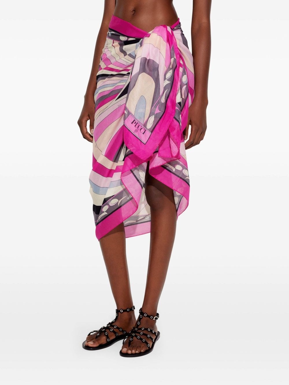 Printed cotton sarong - 2