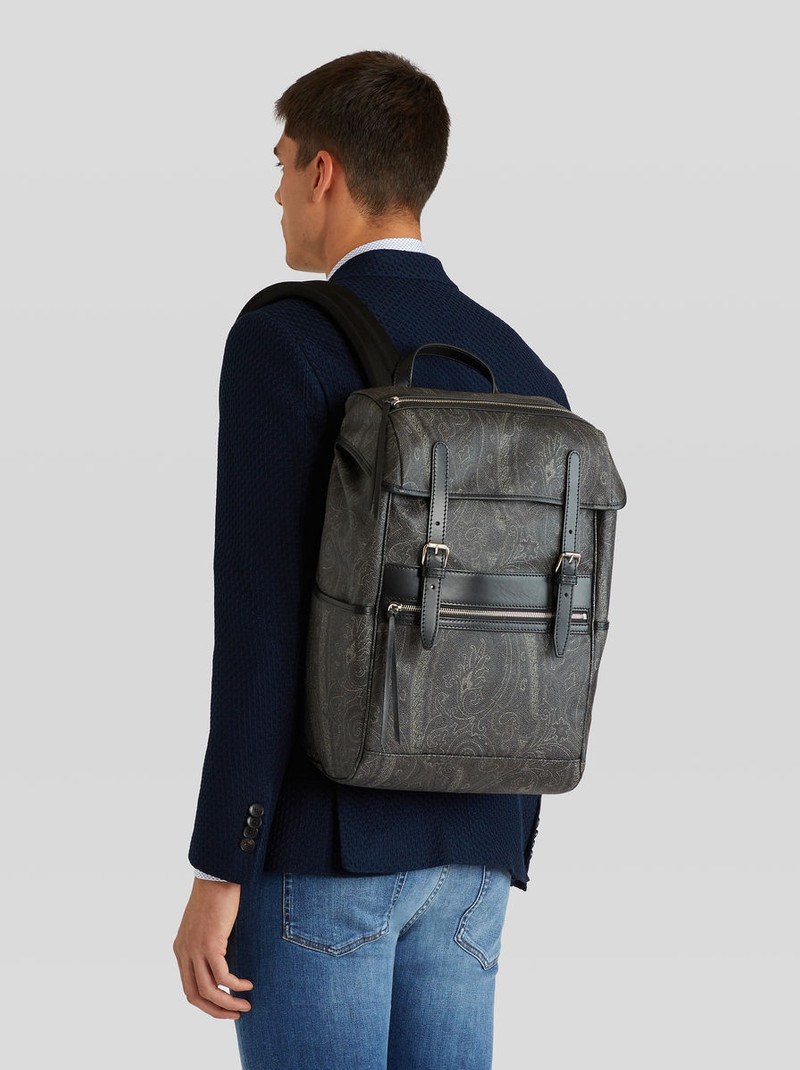 PAISLEY JACQUARD BACKPACK 4