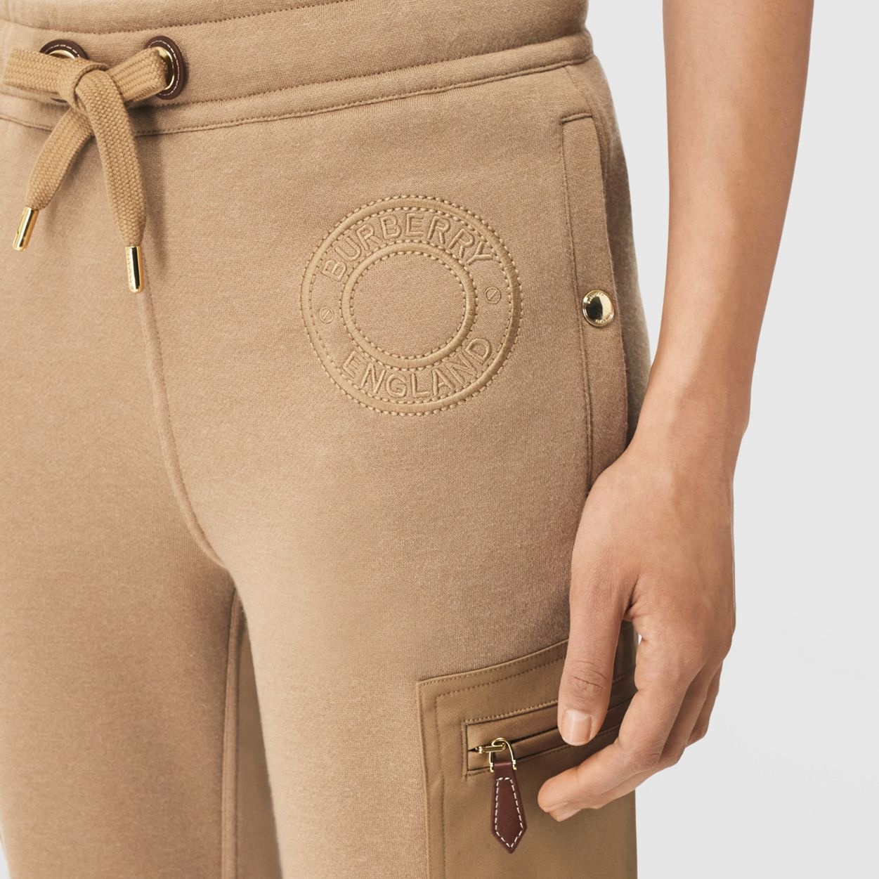 Logo Graphic Cotton Jersey Jogging Pants - 2