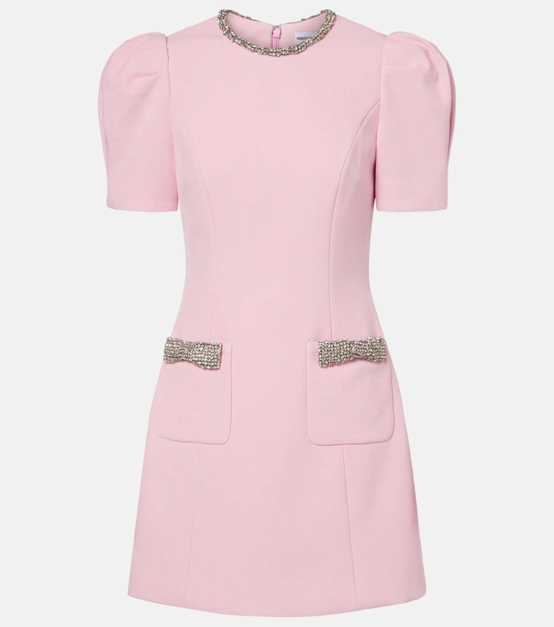 Nemy embellished crêpe minidress - 1