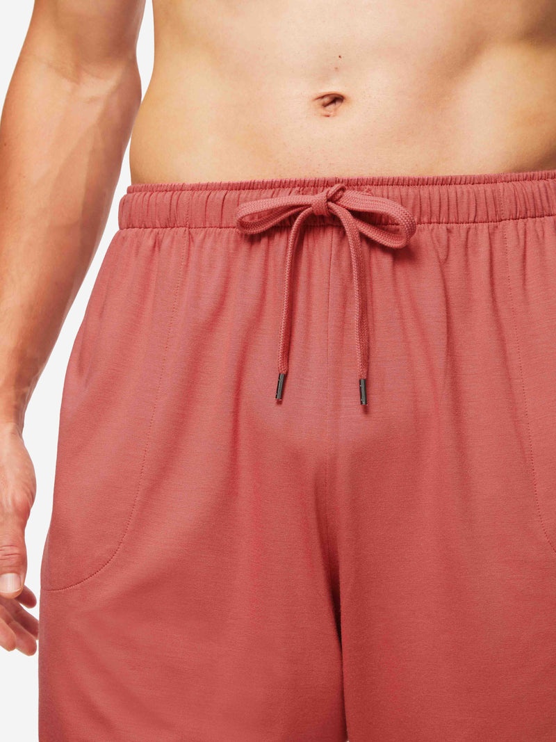 Men's Lounge Shorts Basel Micro Modal Stretch Soft  Cedar - 3