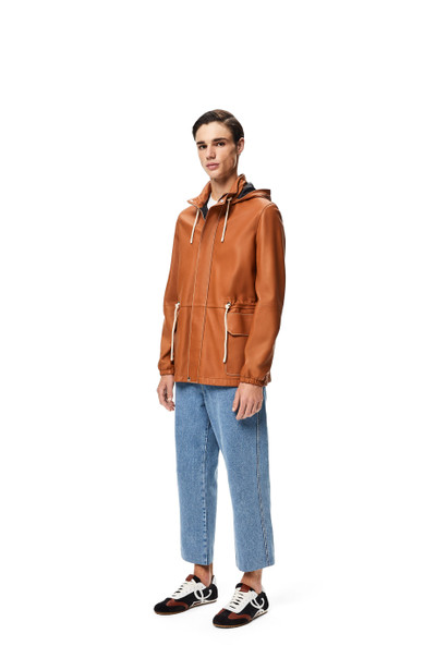 Loewe Light hiking jacket in nappa outlook