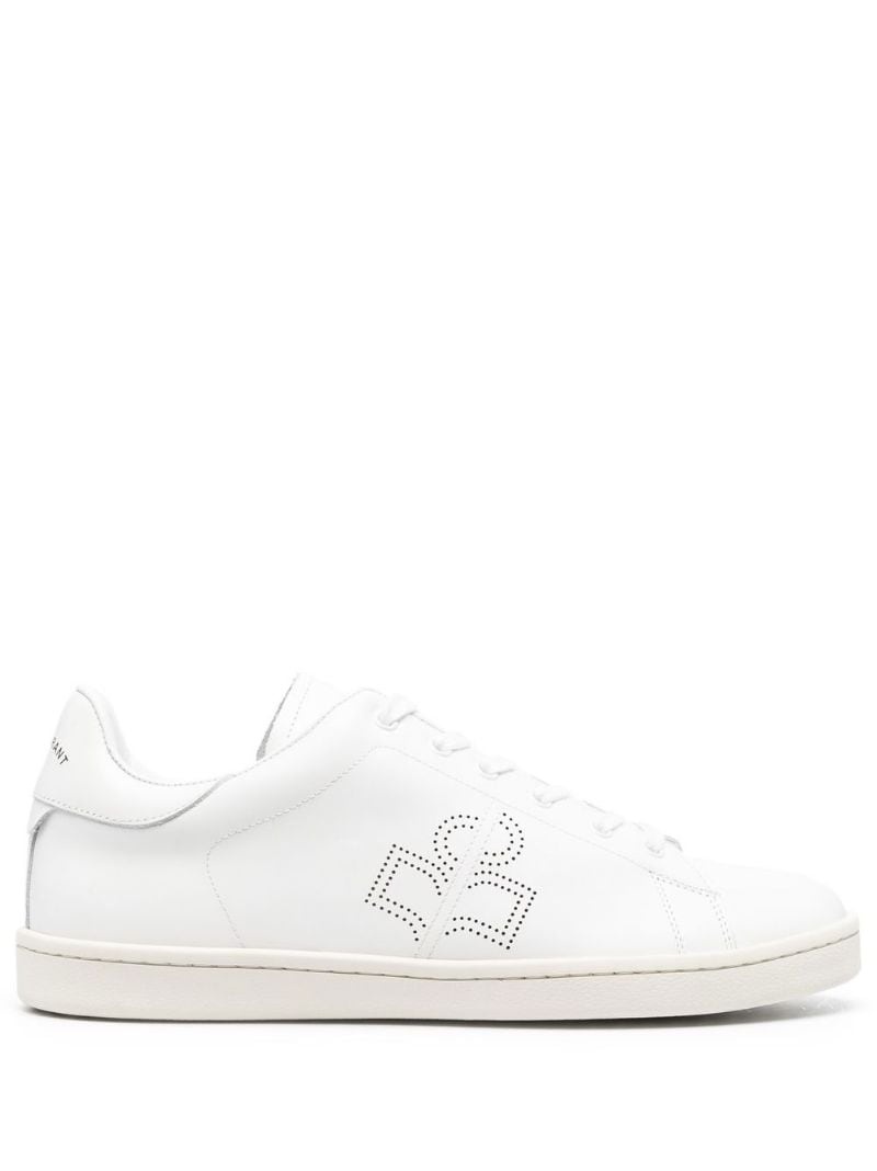 Barth leather lace-up sneakers - 1