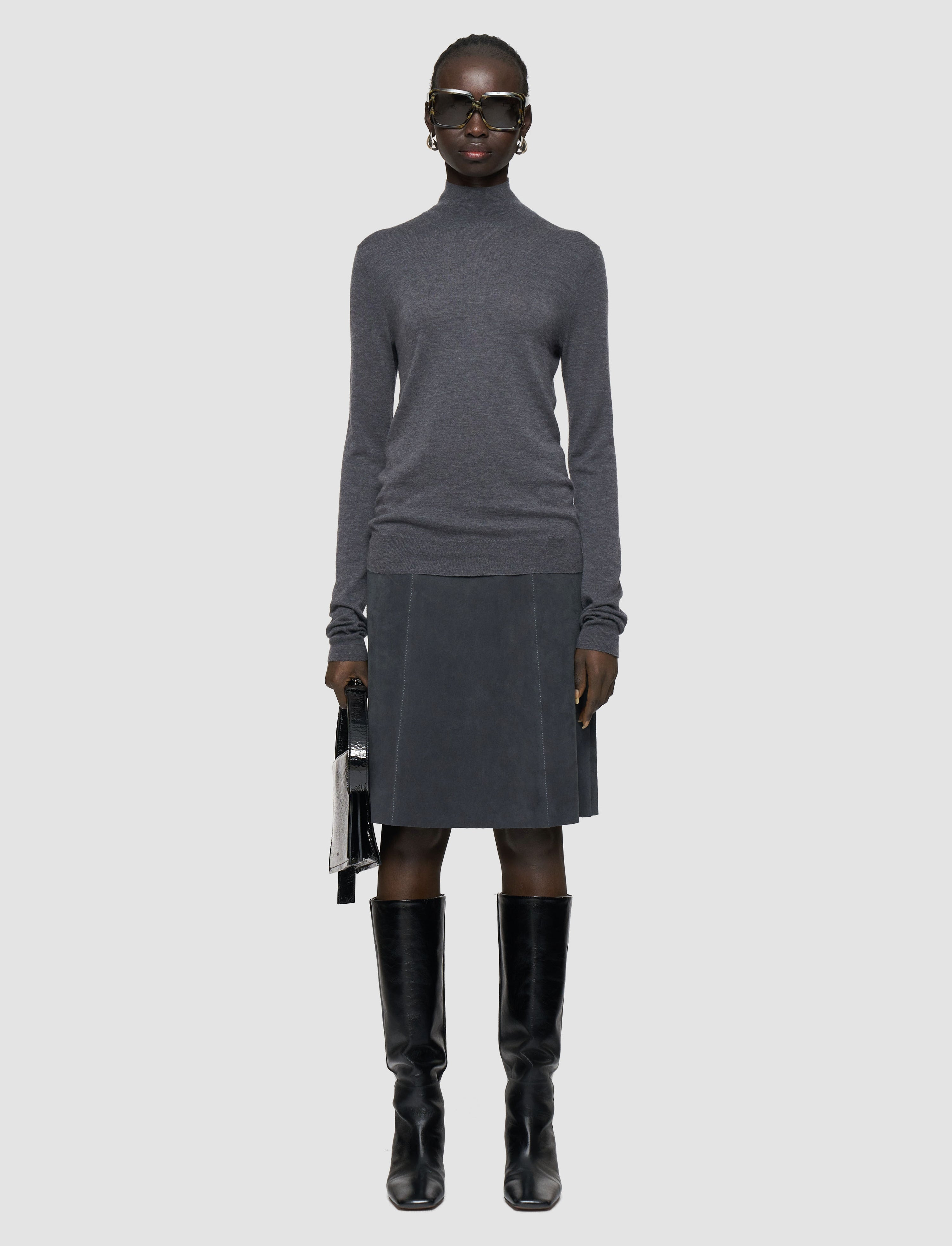 Cashair High Neck Jumper - 2