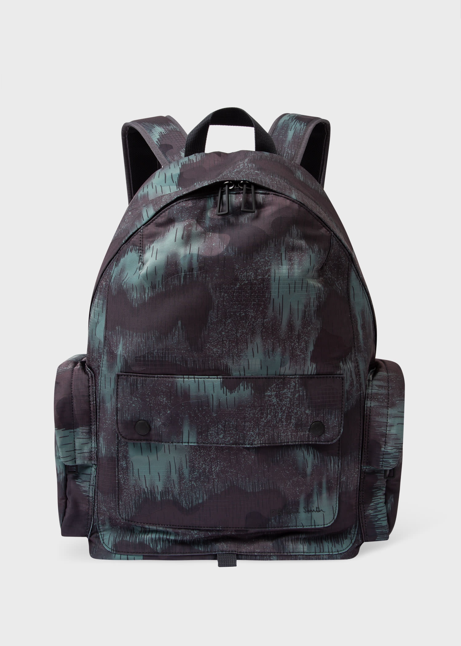 Camo Print Ripstop Backpack - 1