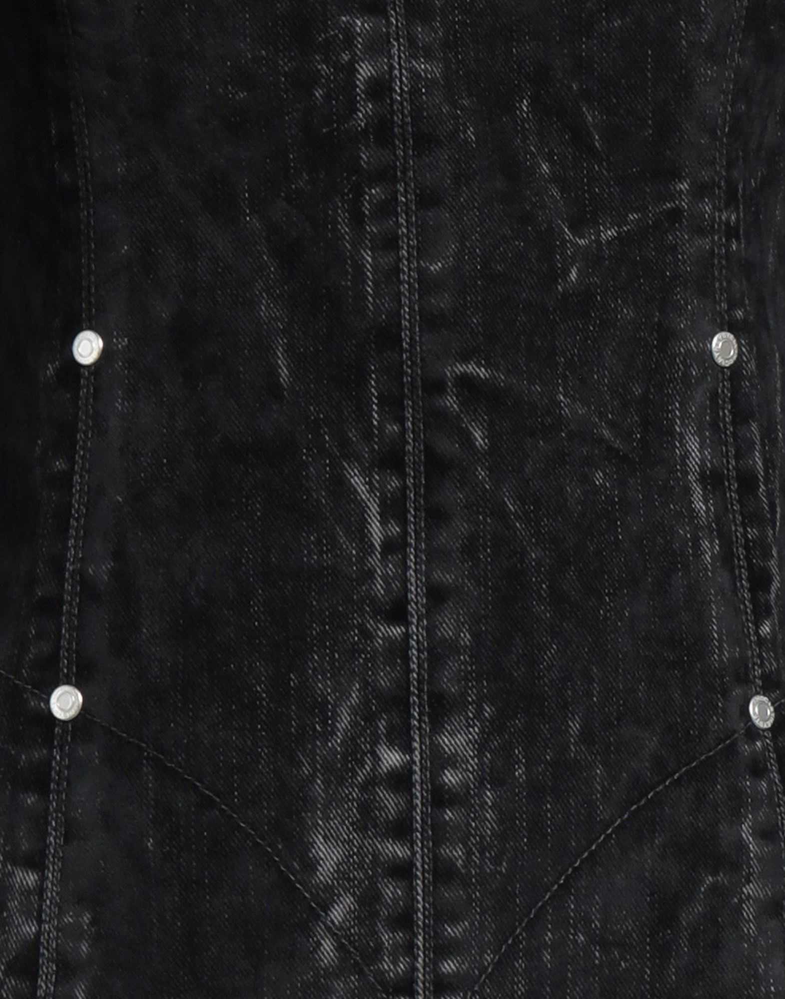 Black Women's Denim Shirt - 4