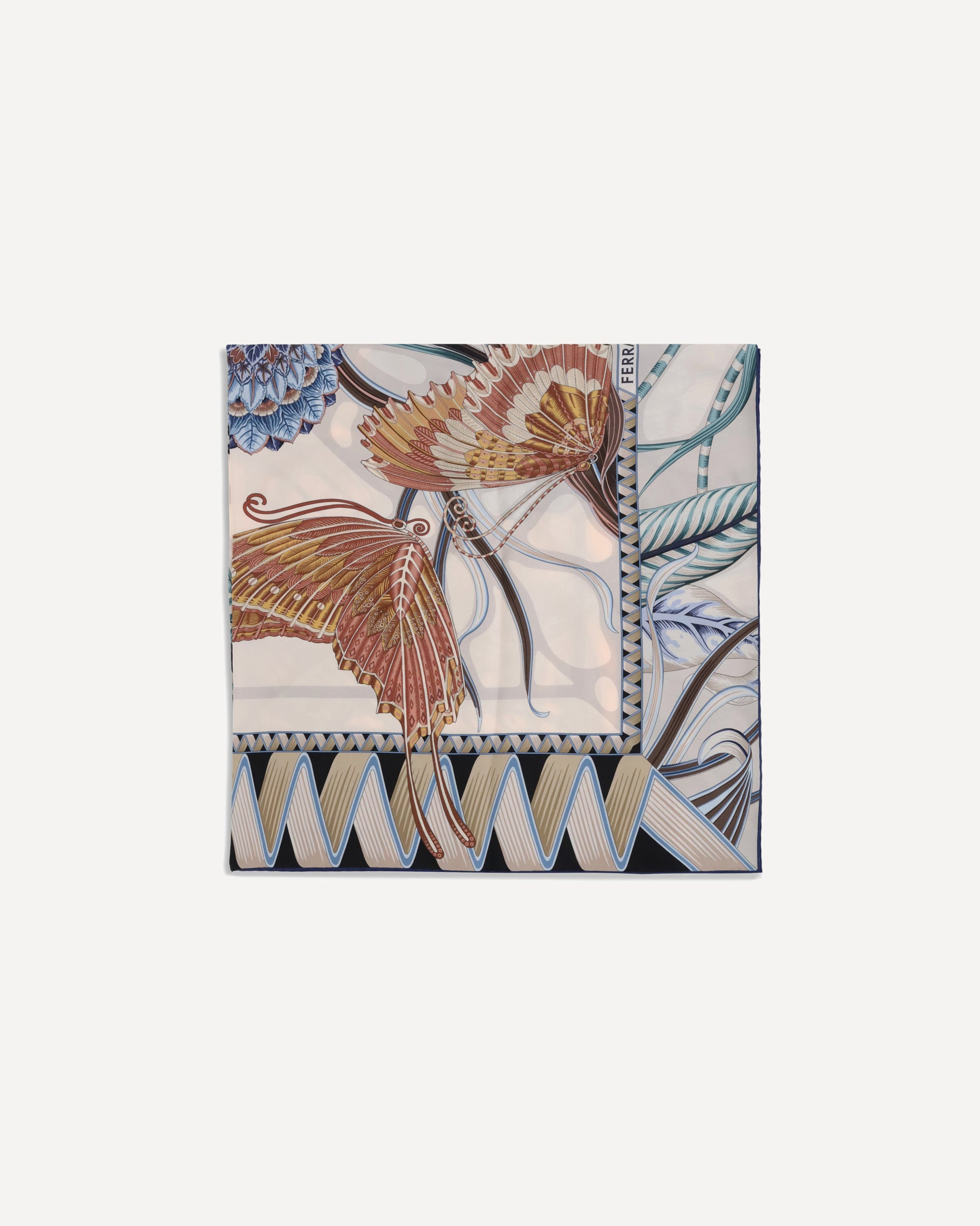Giada print silk Scarf - 1