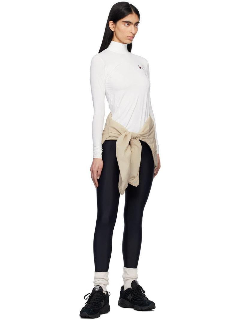District Vision Black Pocketed Long Sport Leggings outlook