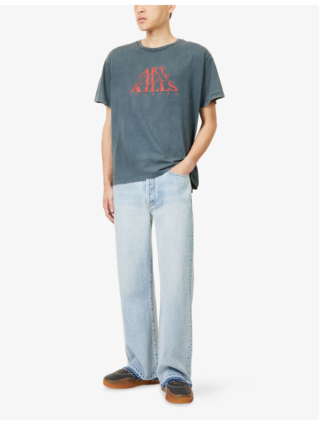 The Force Logo Cotton-Jersey T-Shirt - 2