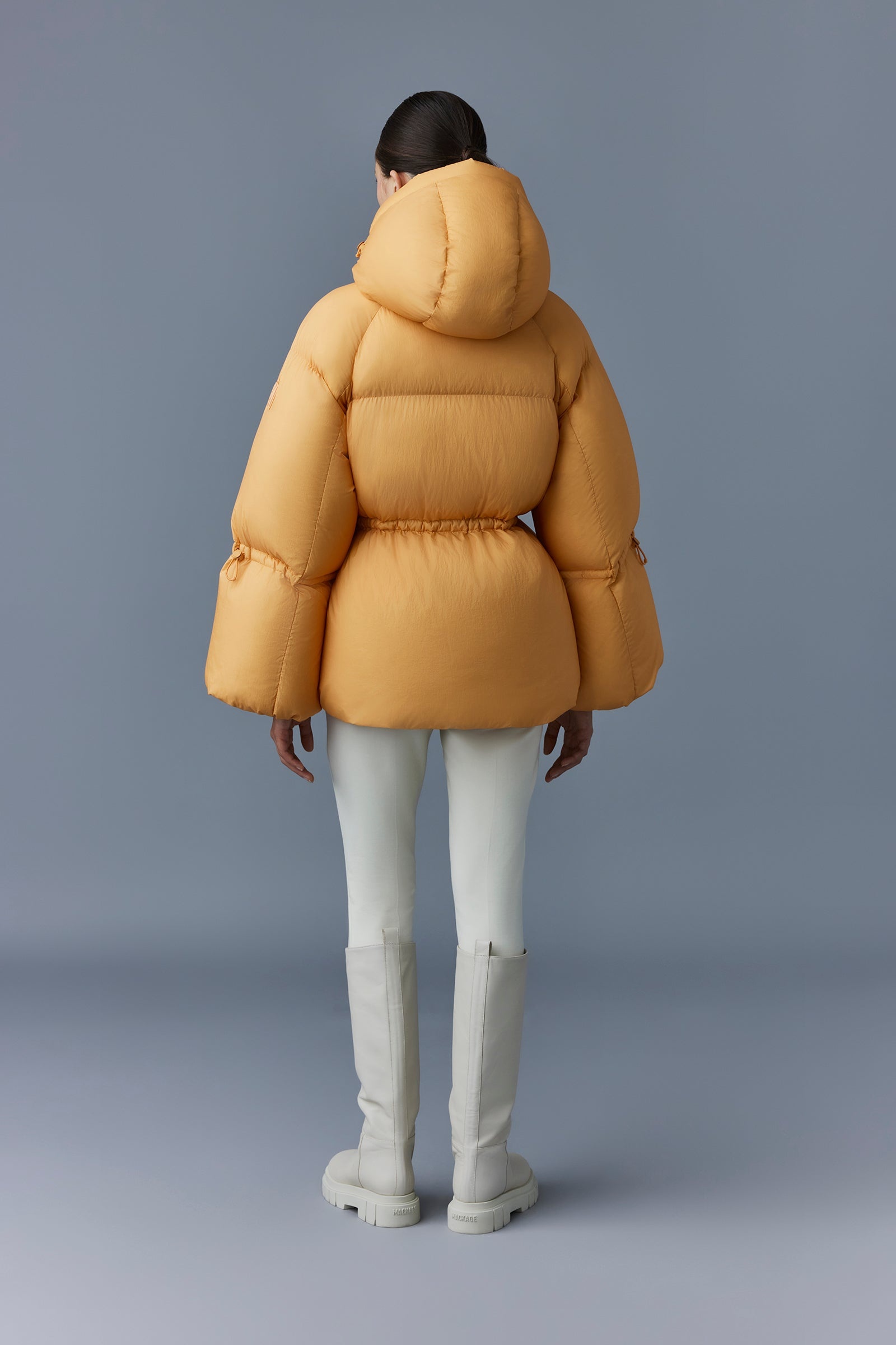 LEONE 2-in-1 down jacket with removable hood - 4
