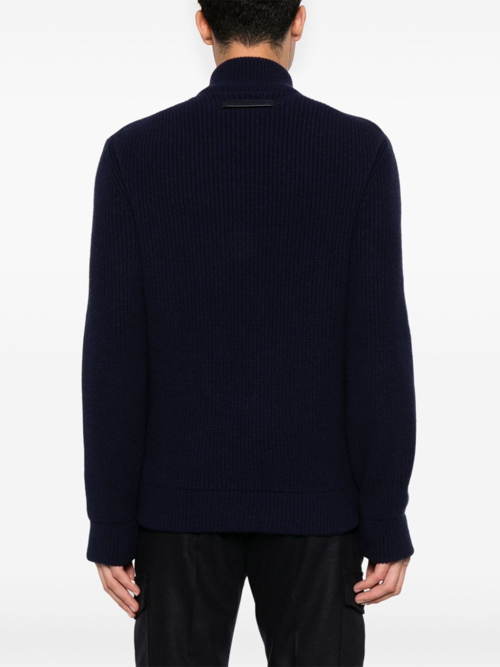 cashmere puffer jacket - 4