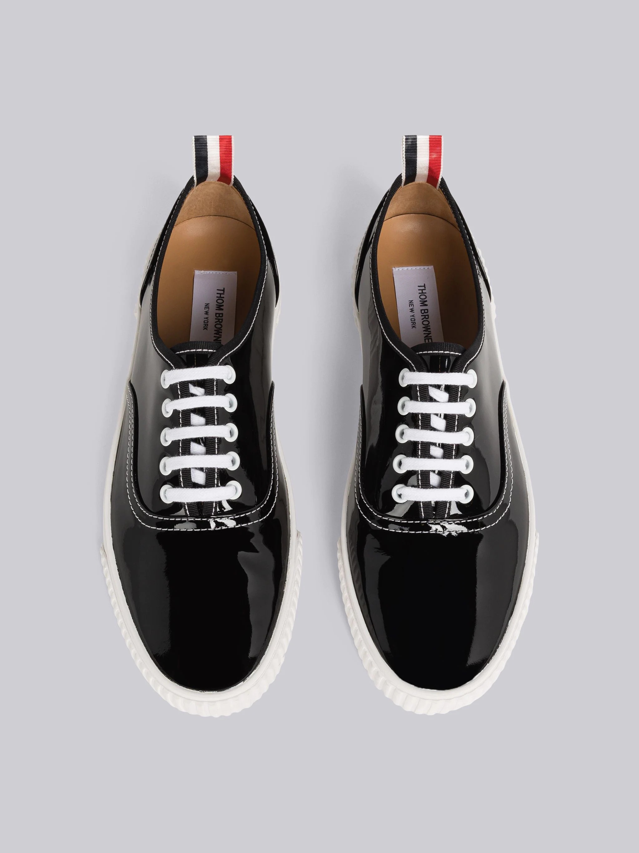 Soft Patent Leather Heritage Trainer - 4