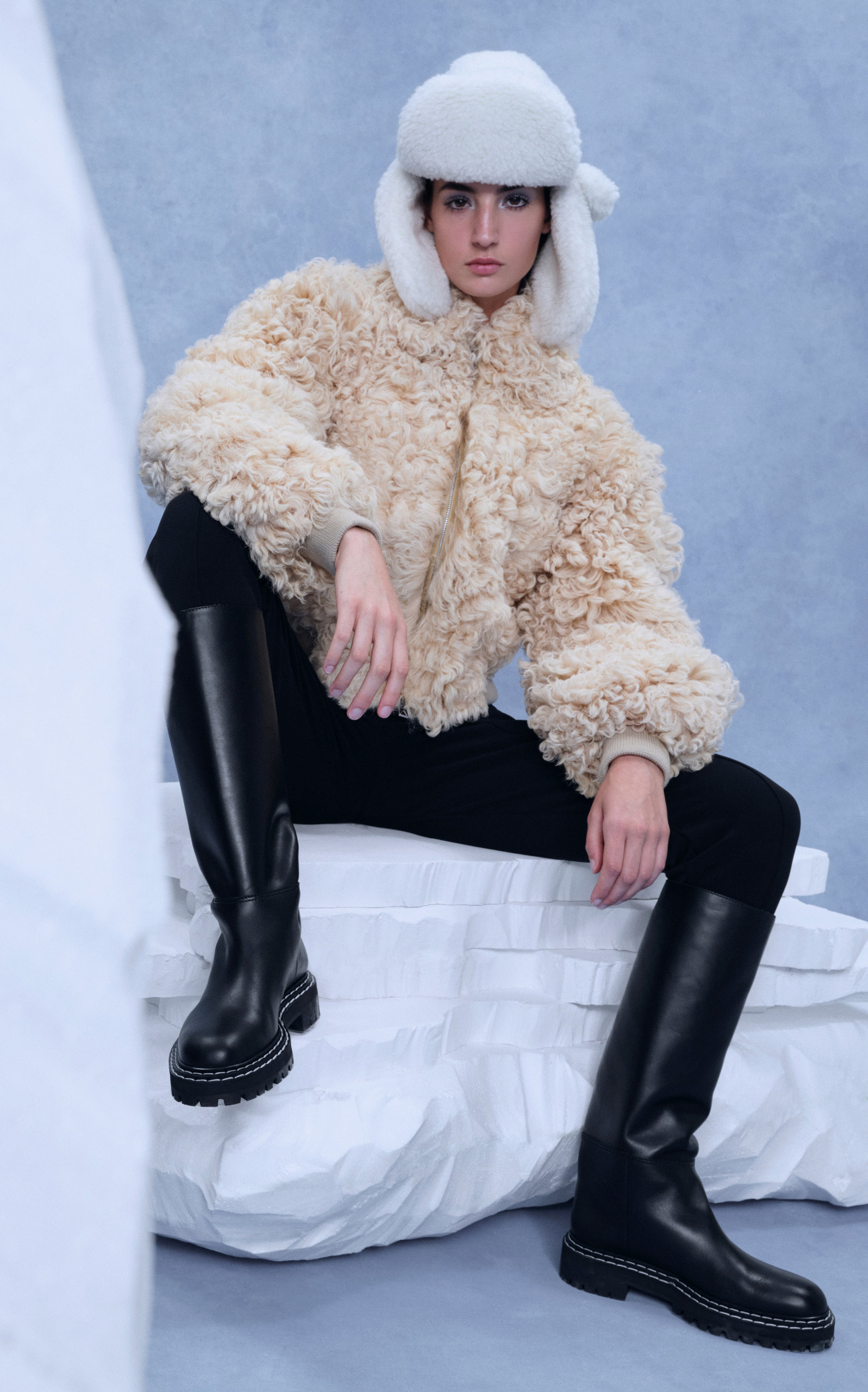 Shearling Jacket brown - 4
