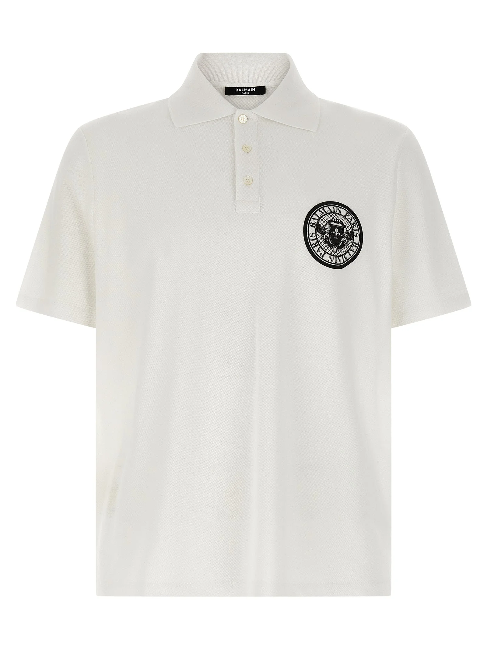 Balmain Men 'Coin' Polo Shirt - 1
