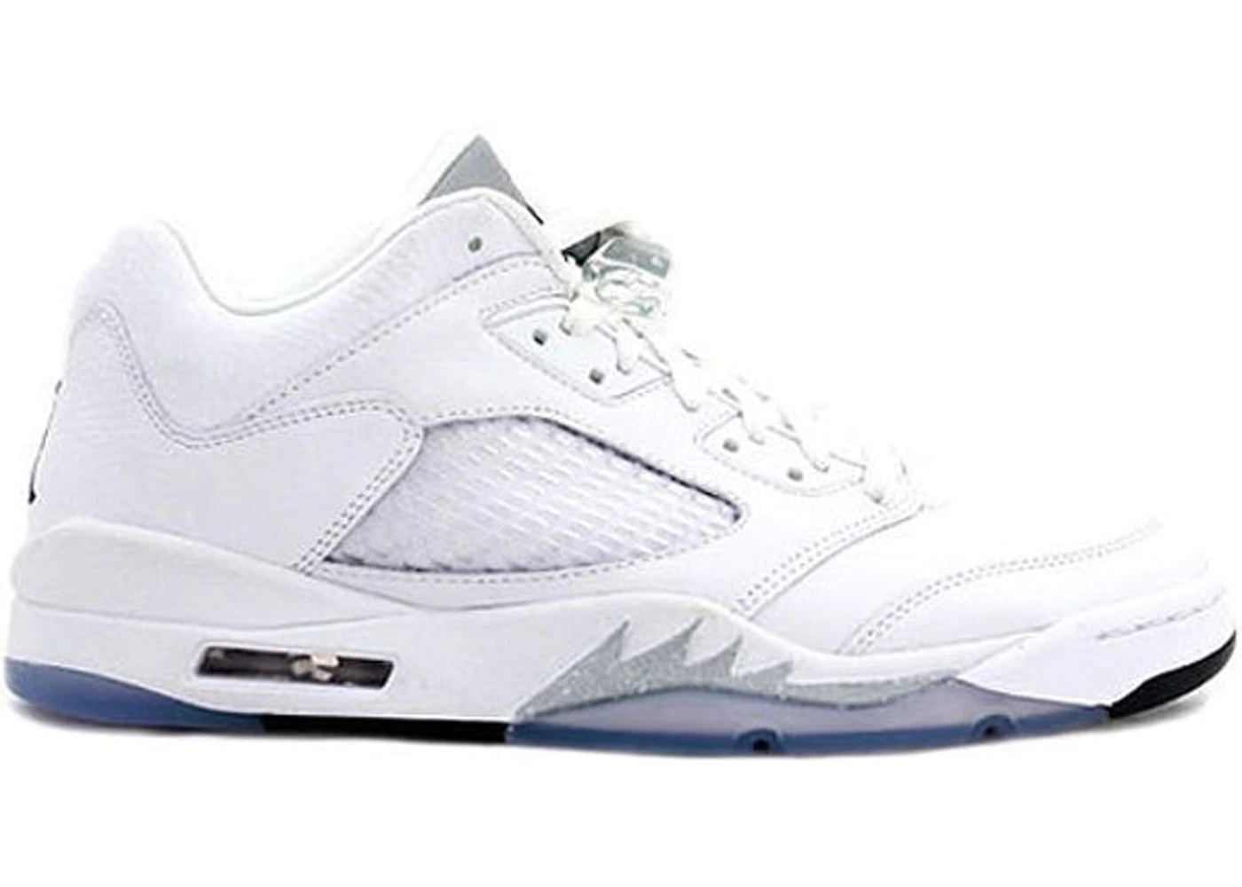 Jordan 5 Retro Low Metallic White (W) - 1