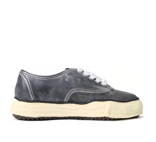 Maison MIHARA YASUHIRO BAKER Low 'Black' A09FW728-BLACK - 2