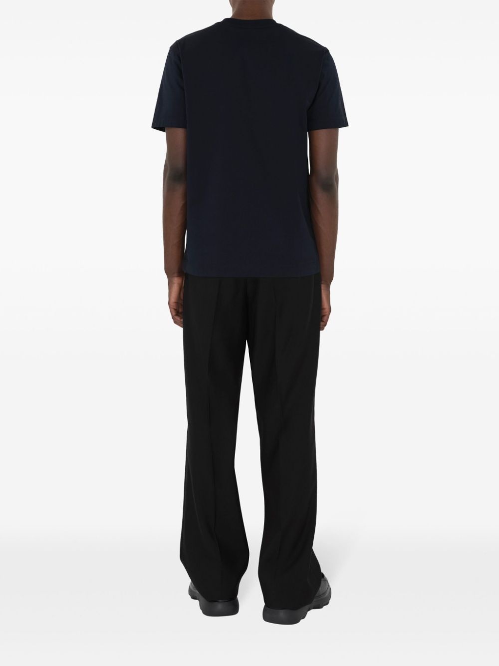 EDK-embroidered cotton T-shirt - 4