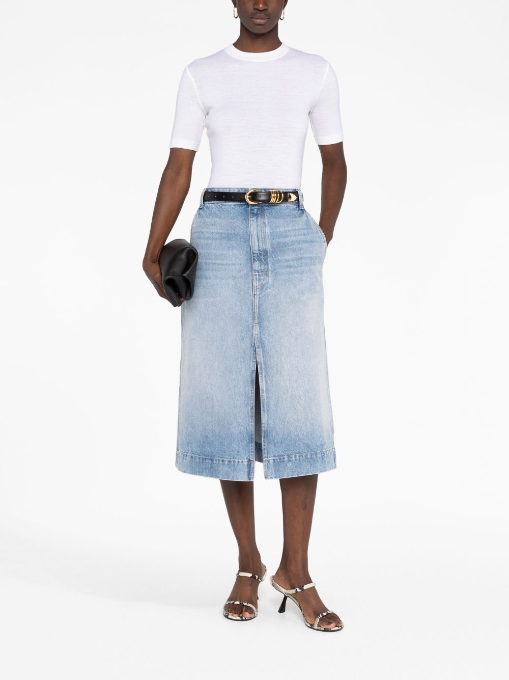 The Charlene denim skirt - 2