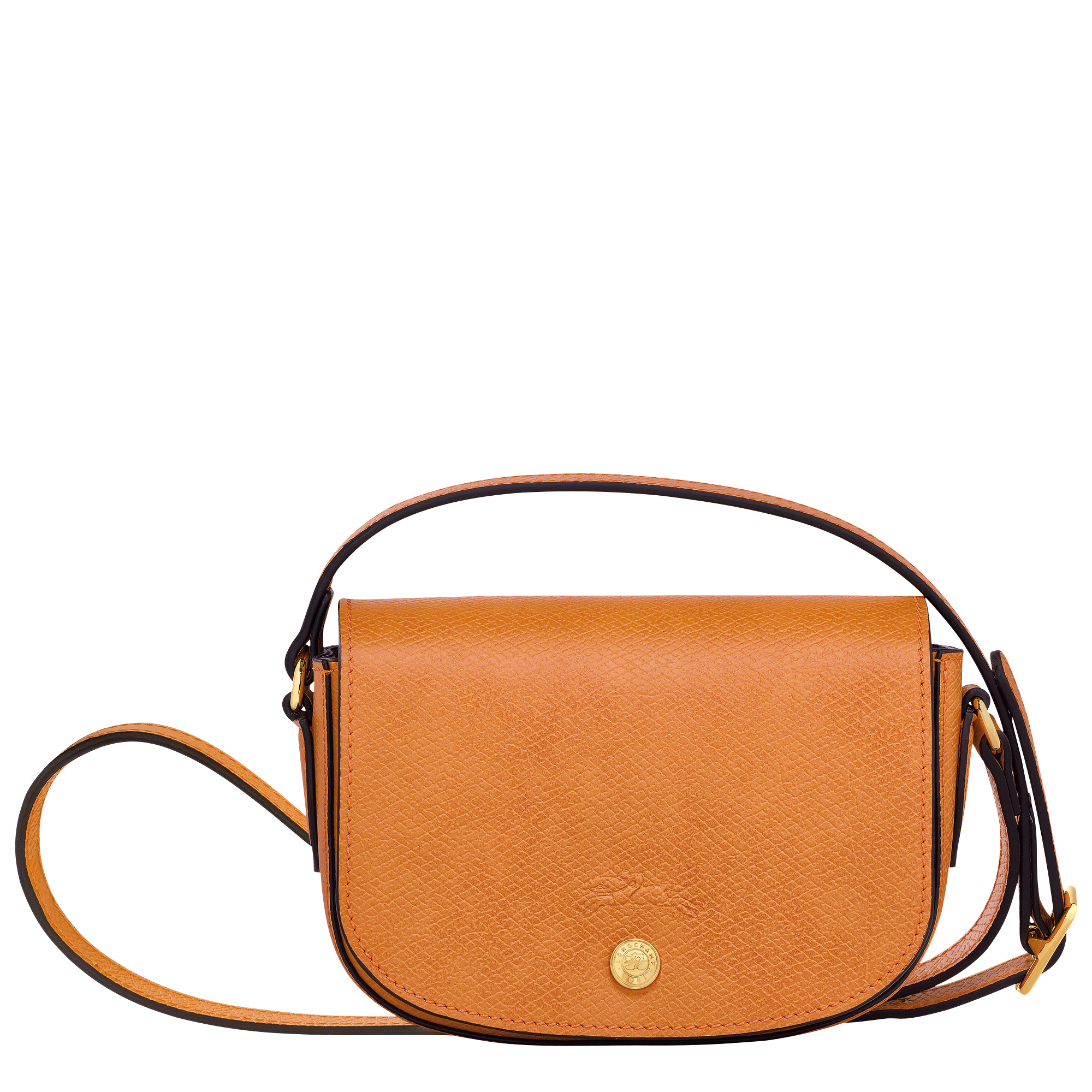 Épure XS Crossbody bag Apricot - Leather - 1